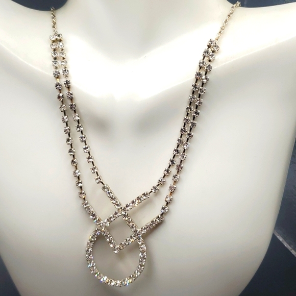 Dripping in ice celtic twist necklace N2710 - Picture 1 of 2